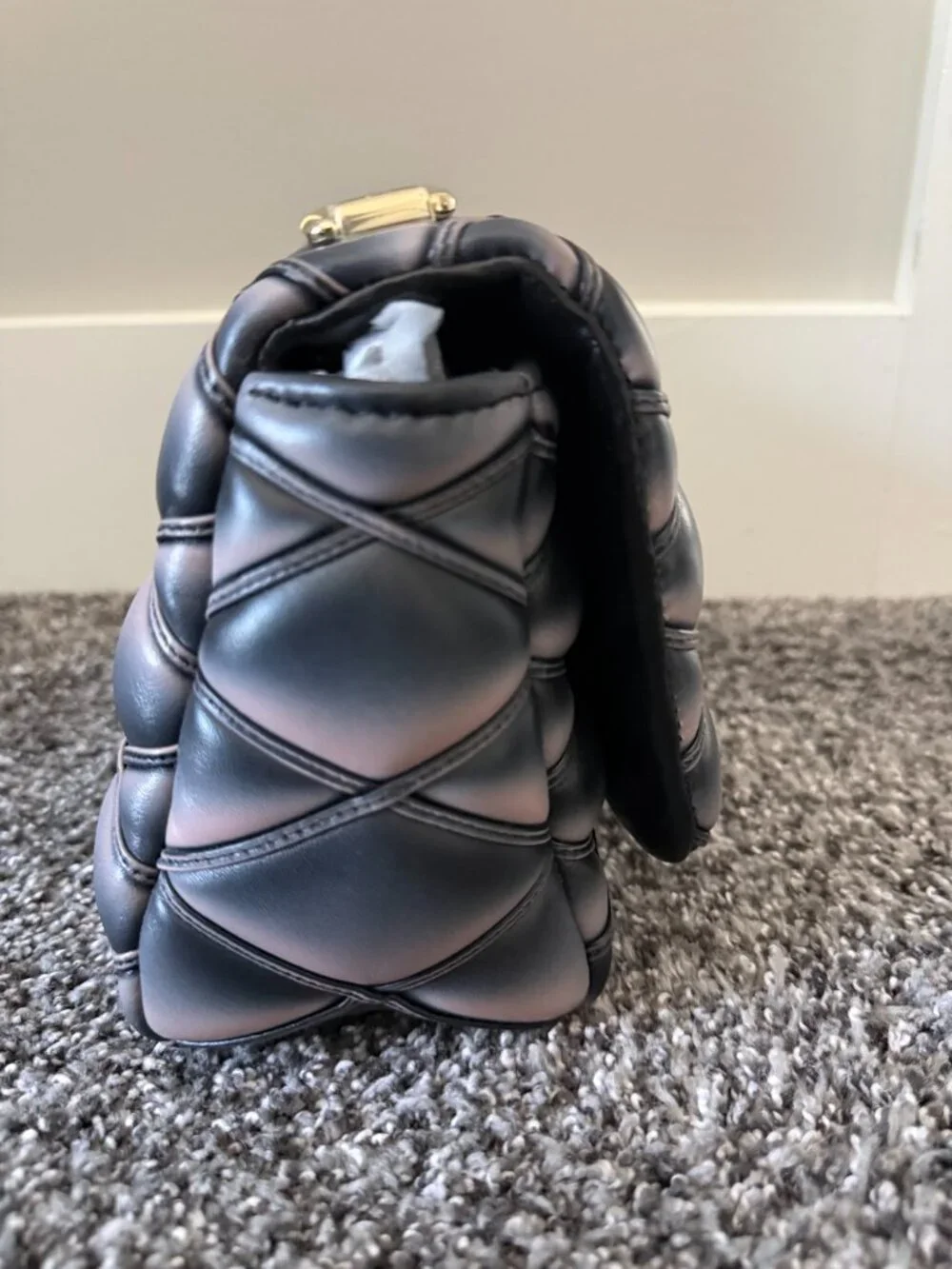 Brand New Louis Vuitton GO-14 MM (Model M23569) Black/Pink